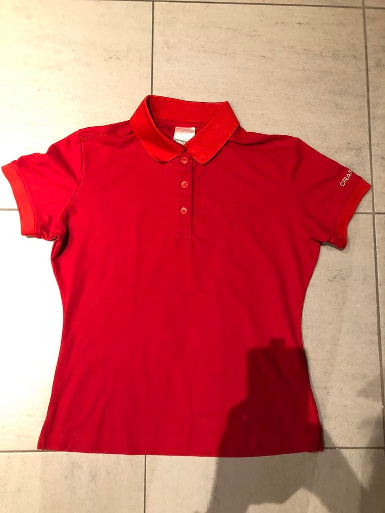 Polo CRAFT rouge pour femme (randonnée) - taille 38, Vêtements | Femmes, Enlèvement ou Envoi, Comme neuf, Taille 38/40 (M)