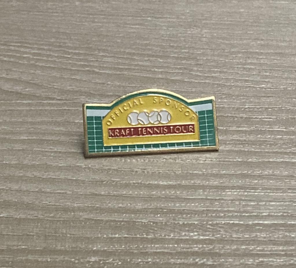 PIN - KRAFT TENNIS TOUR, Collections, Envoi, Utilisé, Sport, Insigne ou Pin's