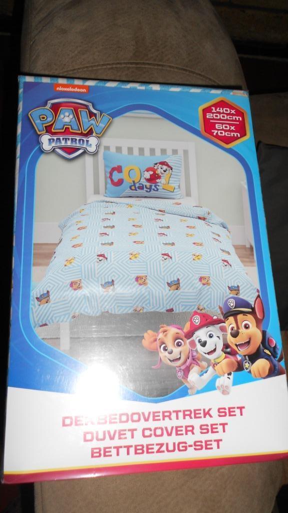 Bedovertrek paw patrol nieuw !!!, Kinderen en Baby's, Dekbedovertrek, Nieuw, Ophalen of Verzenden, Jongetje of Meisje