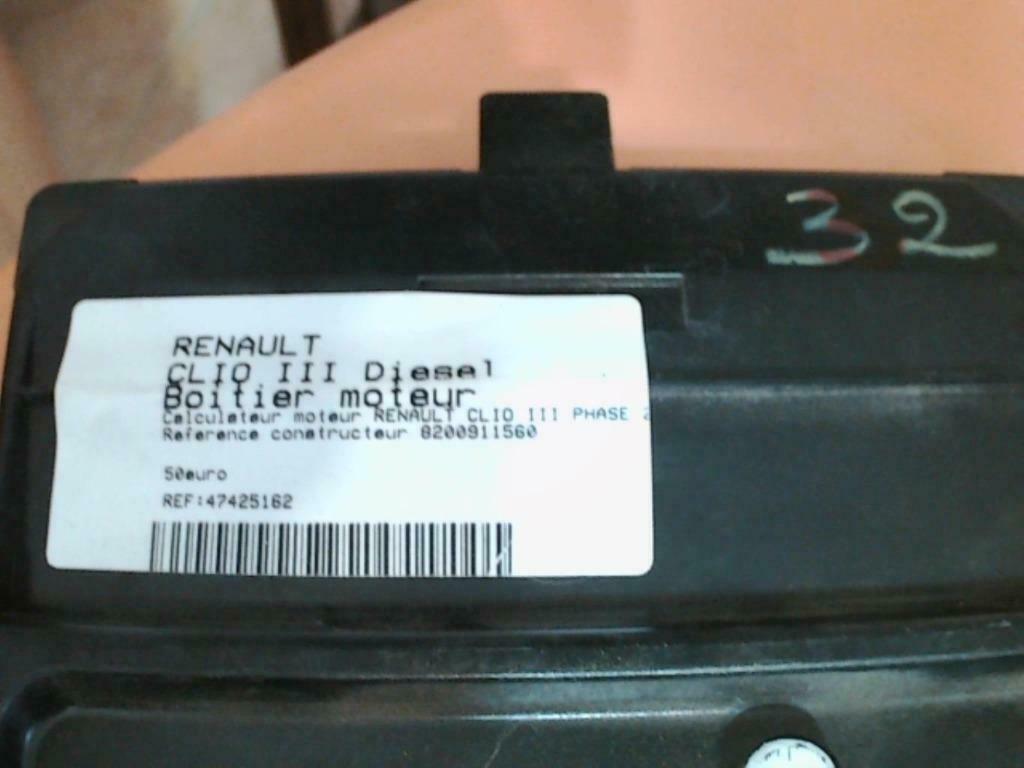 Boitier moteur Renault Clio III 1.5DCi (32), Enlèvement ou Envoi, Utilisé, Renault