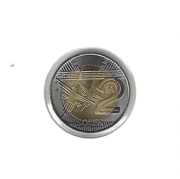 Peru, 2 Soles 2019., Postzegels en Munten, Munten | Amerika, Ophalen of Verzenden, Zuid-Amerika, Losse munt