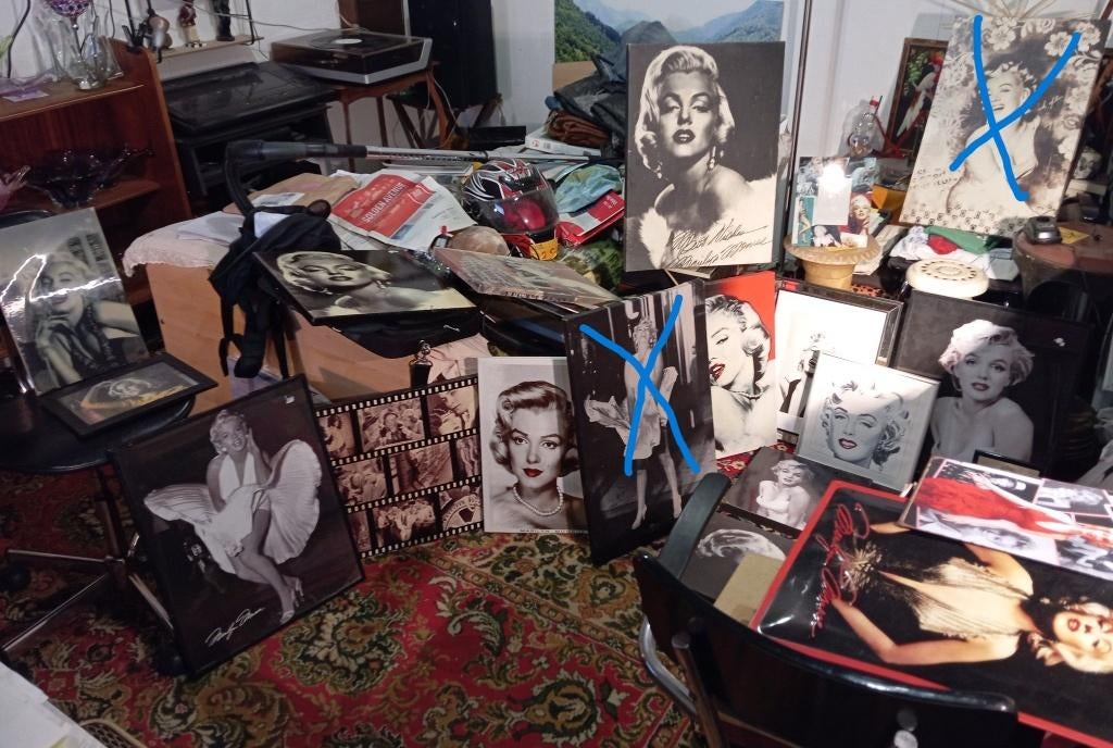 Marilyn Monroe grote verzameling te koop, Verzamelen, Complete verzamelingen en Collecties, Ophalen
