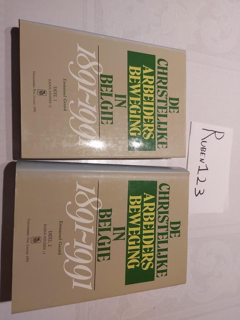 De christelijke arbeidersbeweging in België 1891-1991, Boeken, Ophalen of Verzenden, Zo goed als nieuw