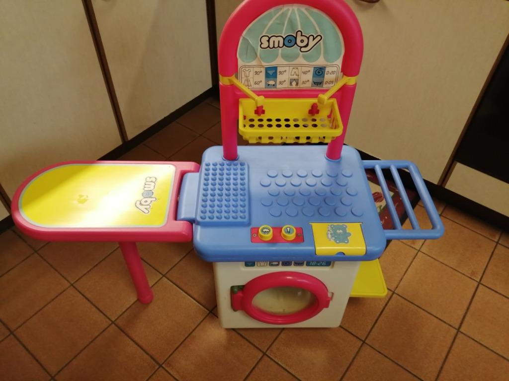 Machine à laver et table à repasser pour jouets Smoby, Enlèvement, Utilisé, Plastique