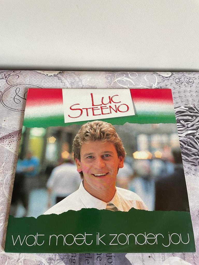 Luc steeno, Cd's en Dvd's, Vinyl | Nederlandstalig, Ophalen of Verzenden, Zo goed als nieuw