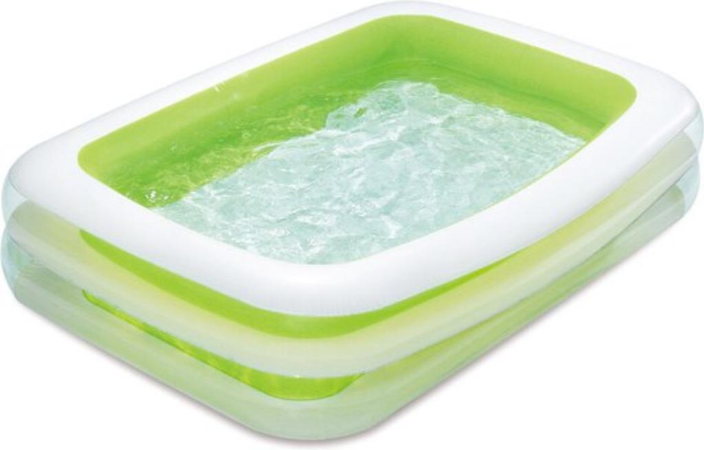 Lichtgroen Intex opblaasbaar zwembad (262x175x56cm), 200 à 400 cm, Piscine gonflable, Moins de 200 cm, Enlèvement