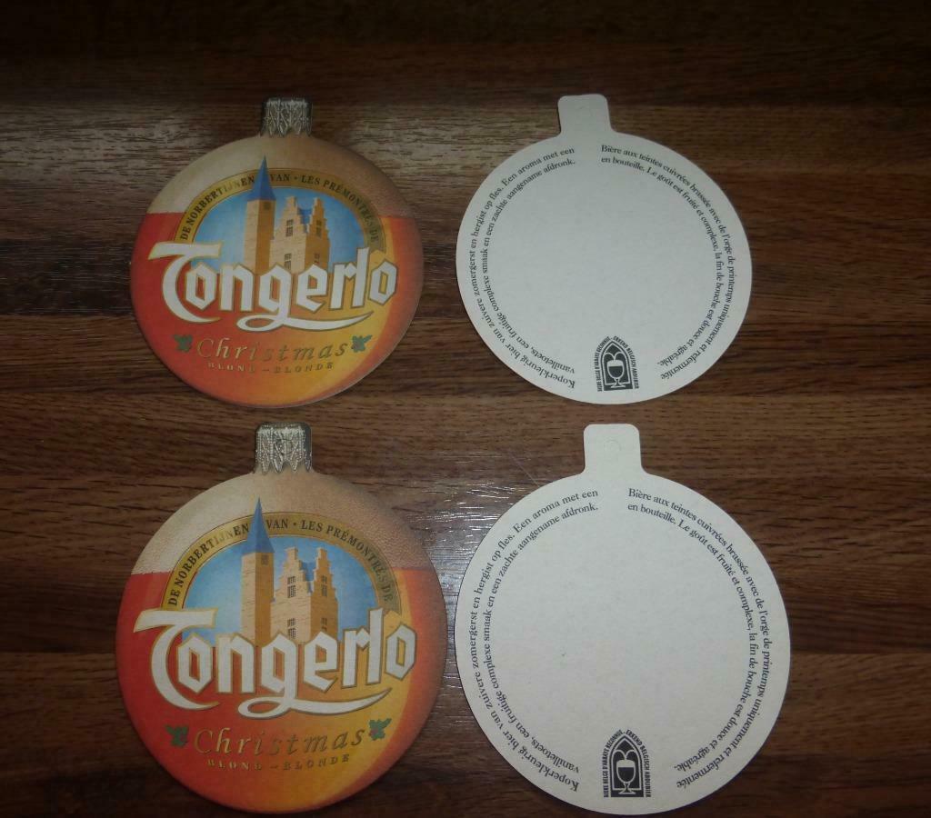 6 bierviltjes tongerlo brouwerij haacht moortmeerbeek, Enlèvement ou Envoi, Utilisé, Sous-bock