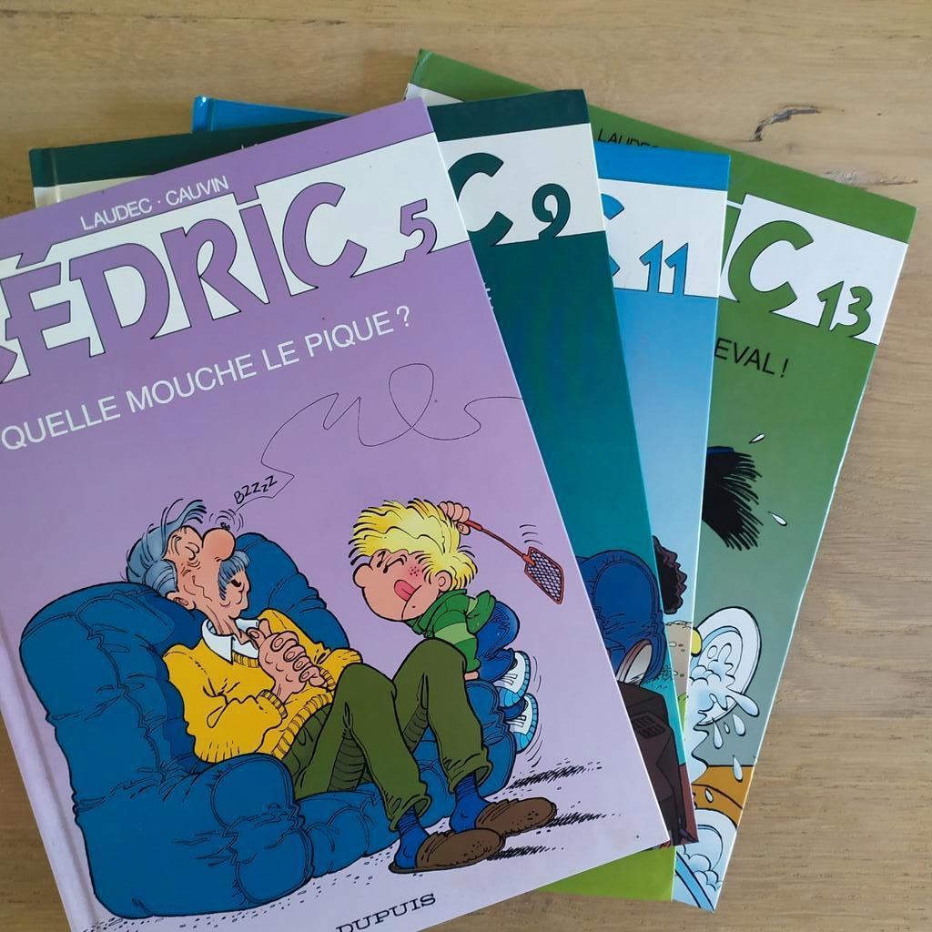 Cédric 5 9 11 13 Laudec Cauvin TBE, Livres, Plusieurs BD, Enlèvement ou Envoi, Laudec - Cauvin