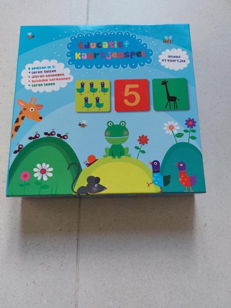 Educatief kaartjesspel 3+ (4 spellen) (NIEUW), Kinderen en Baby's, Speelgoed | Educatief en Creatief, Ophalen, Nieuw, Taal en Lezen