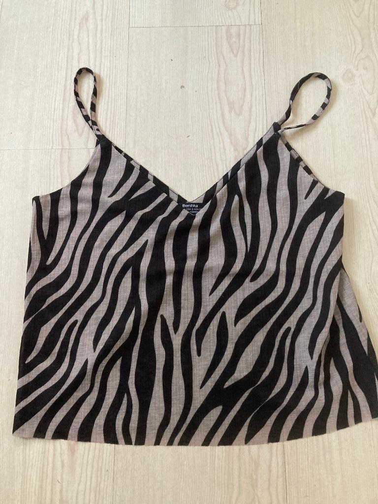 Feestelijke  Crop safari top SMALL, Overige kleuren, Nieuw, Ophalen of Verzenden, Maat 36 (S)