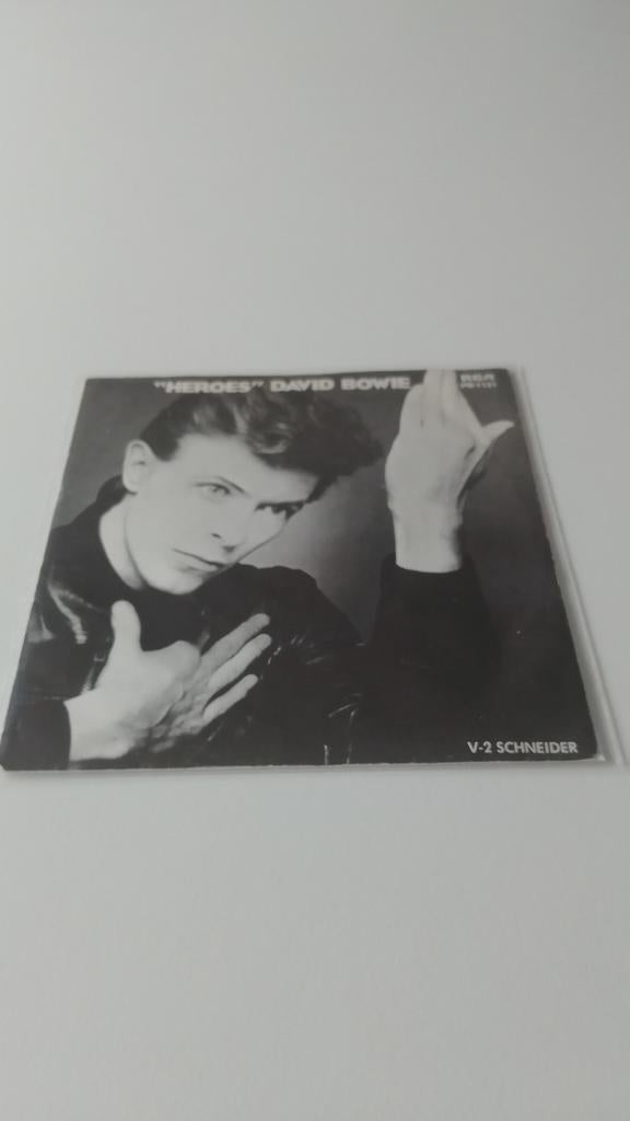 David Bowie - "Heroes"/V-2 Schneider Pb1121, Ophalen of Verzenden, Gebruikt