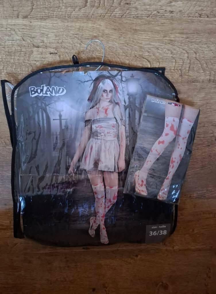Bloody bride outfit carnaval / halloween, Enlèvement, Taille 36 (S), Vêtements