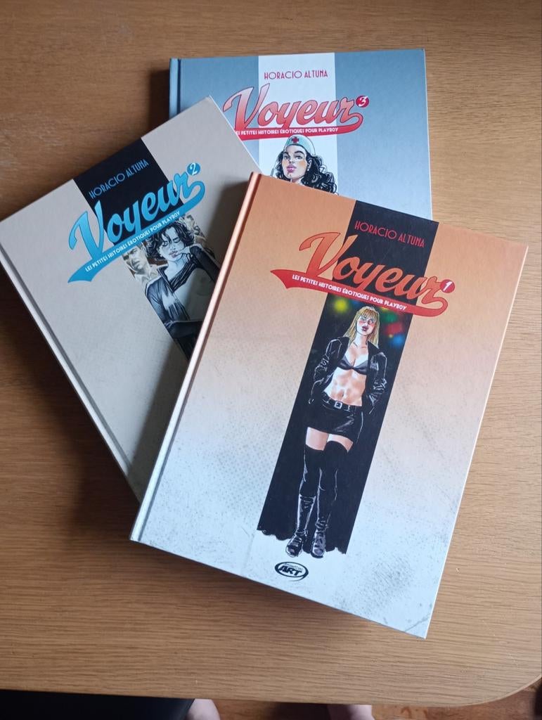 Lot de 3 Voyeur d'Altuna Intégrale Erotique Adulte, Livres, BD, Plusieurs BD, Enlèvement ou Envoi, Utilisé, Altuna