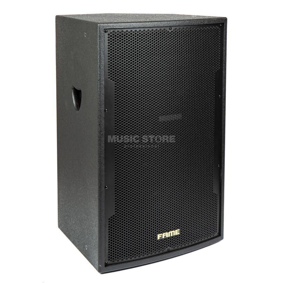 Fame MT-15 PA speakers + statieven, Gebruikt, Overige typen, 120 watt of meer, Ophalen