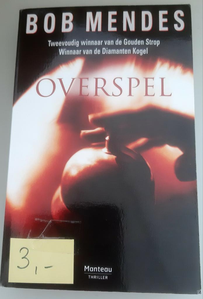 Bob Mendes - overspel, Boeken, Ophalen of Verzenden, Gelezen