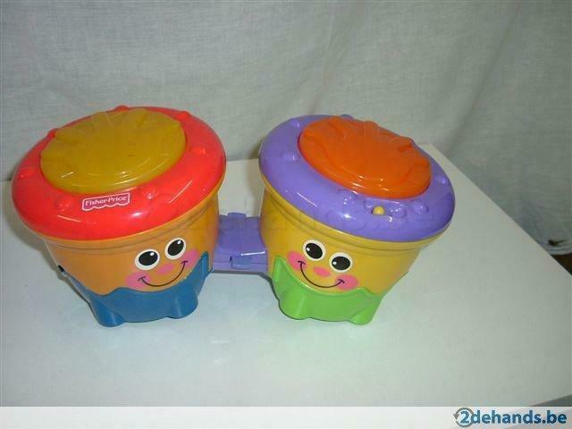 fisher price trommel met geluid en lichtjes nu € 7, Ophalen of Verzenden, Gebruikt, Met geluid