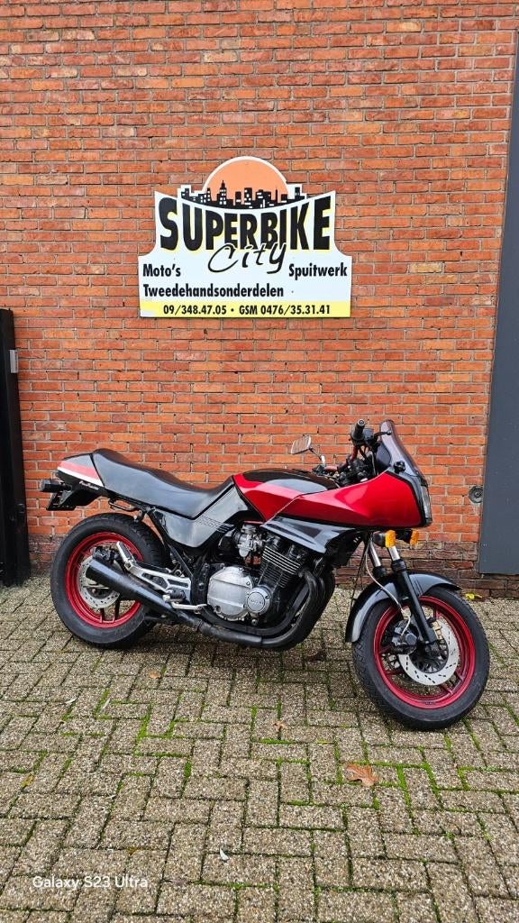 GSX750ES  modeljaar 1984 –oldtimer, 750 cc, 4 cilinders, Particulier, Meer dan 35 kW