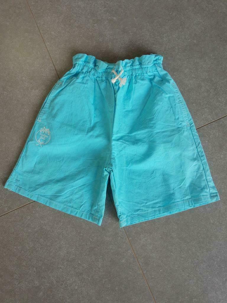 lichtblauwe short maat 116, Pantalon, Garçon, Enlèvement ou Envoi, Utilisé