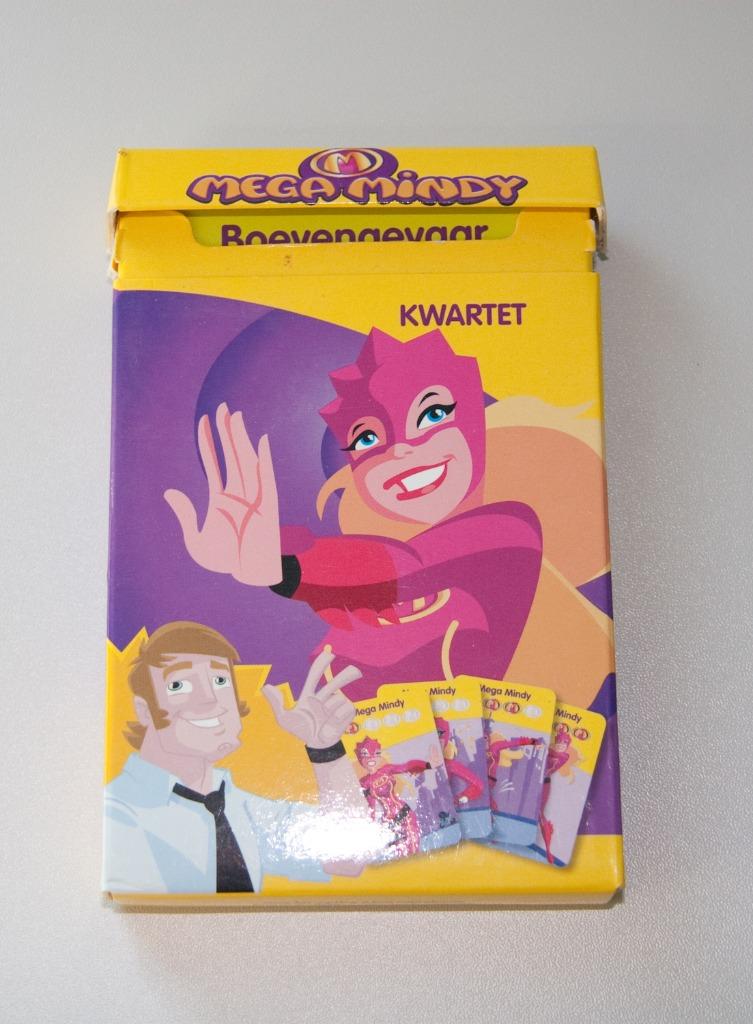 Kwartet Mega Mindy, Verzamelen, Ophalen of Verzenden, Zo goed als nieuw, Kwartet(ten)