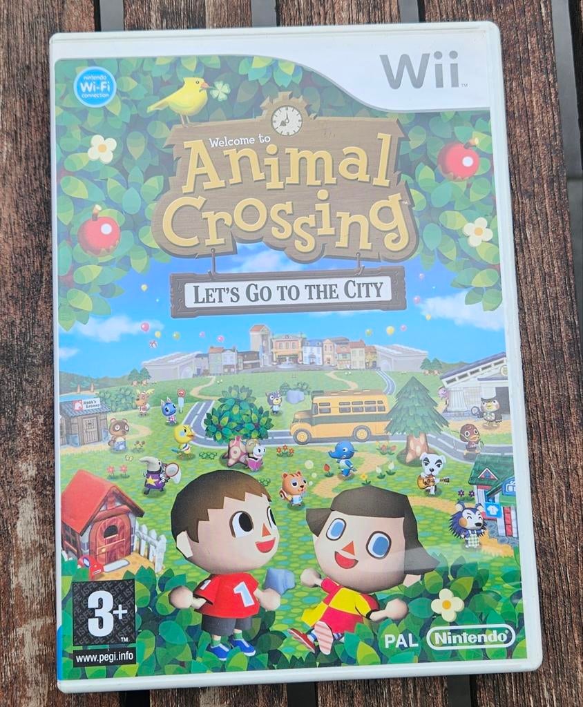 Animal Crossing Let's Go to the City, Games en Spelcomputers, Games | Nintendo Wii, Ophalen of Verzenden, Zo goed als nieuw