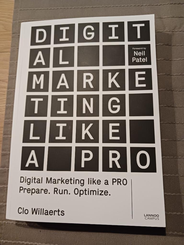 Le marketing numérique comme un pro, Enlèvement ou Envoi, Neuf, Économie et Marketing, Clo Willaerts