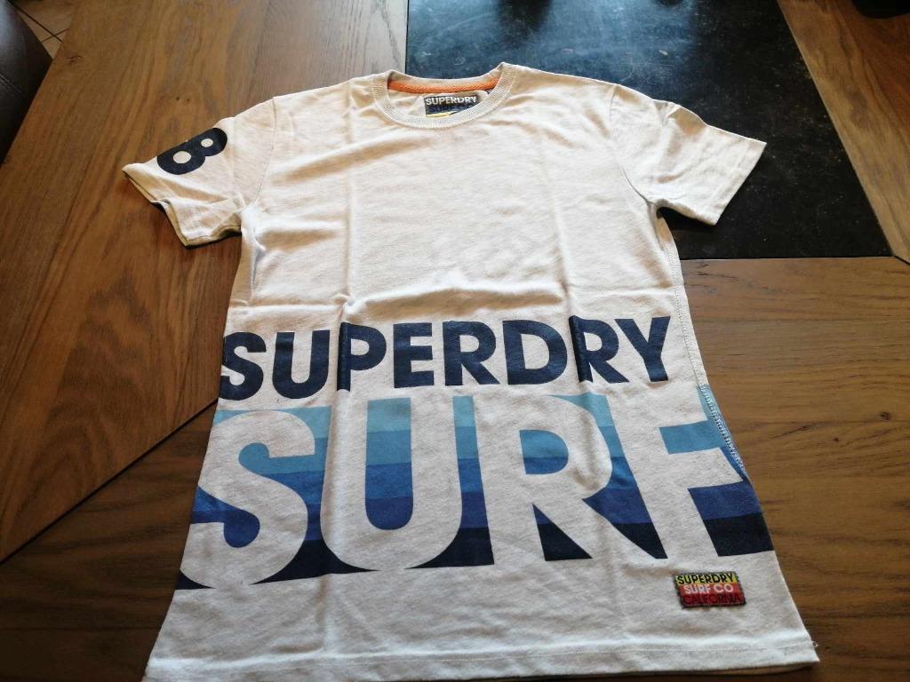 T-SHIRT MERK SUPERDRY – MAAT XS, Enlèvement ou Envoi, Porté, Taille 46 (S) ou plus petite, Superdry