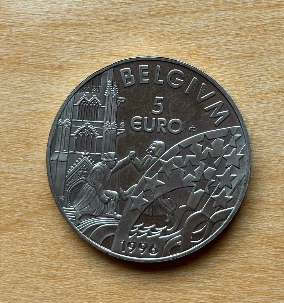 Munt stuk 1996, Postzegels en Munten, Munten | België, Ophalen of Verzenden