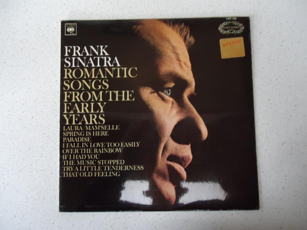 LP van "Frank Sinatra" Romantic Songs From The Early Years, Enlèvement ou Envoi, Comme neuf, 12 pouces, Jazz