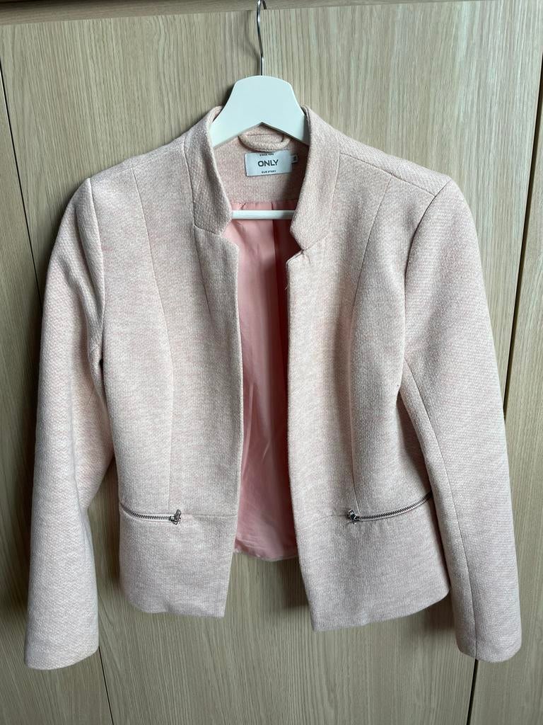 Blazer Only Licht Roze Maat 36, Only, Ophalen of Verzenden, Zo goed als nieuw, Jasje