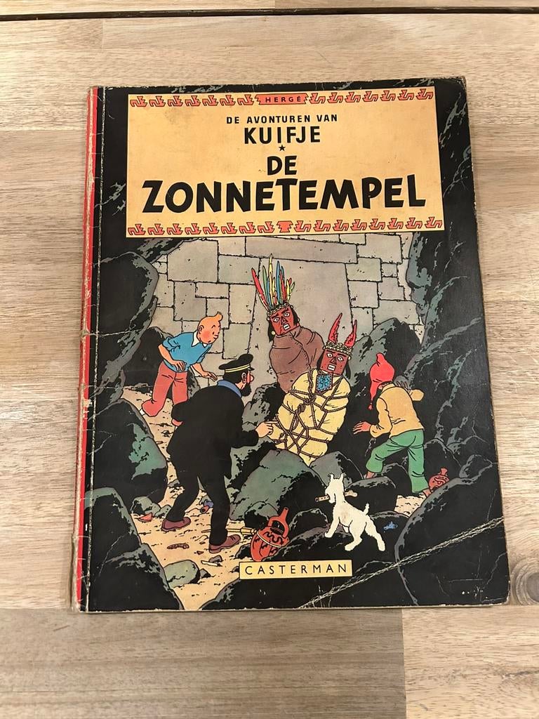 Kuifje - de zonnetempel, Boeken, Stripverhalen, Gelezen, Eén stripboek, Ophalen
