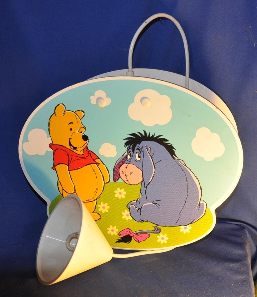 lustre chambre d'enfant disney winnie l'ourson, Ophalen of Verzenden, Gebruikt, Lamp