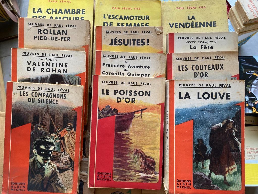 Lot - Paul Féval, Enlèvement, Utilisé, Paul Féval, Belgique