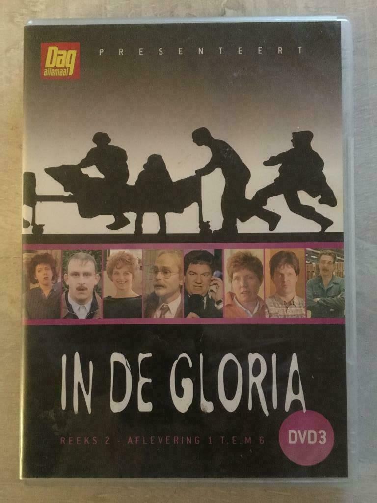 DVD " IN DE GLORIA " Reeks 2 Aflevering 1 t.e.m. 6, Cd's en Dvd's, Dvd's | Tv en Series, Vanaf 9 jaar, Verzenden, Komedie