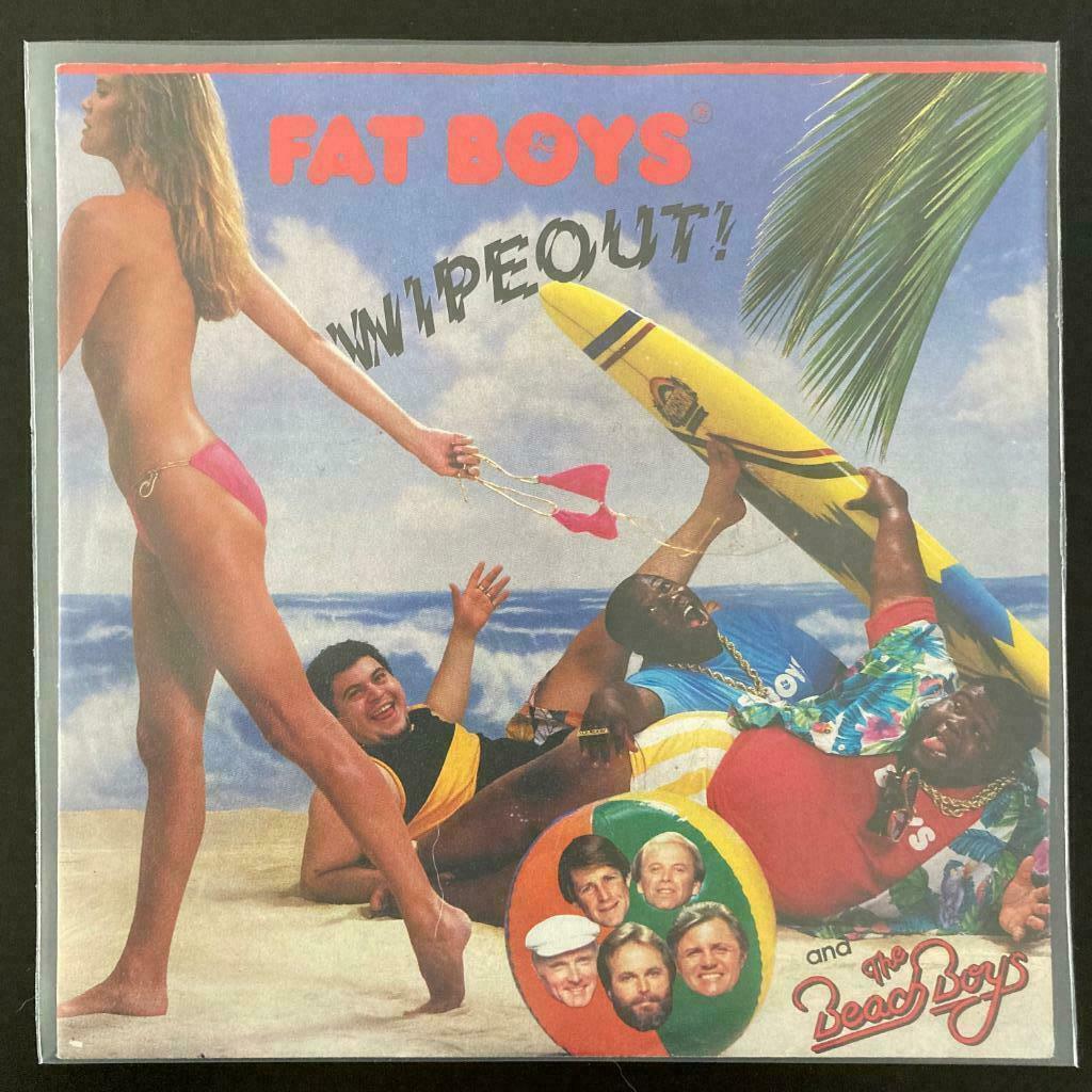 7" Fat Boys And The Beach Boys - Wipeout! (POLYDOR 1987) VG+, Verzenden, Gebruikt, Hiphop en Rap