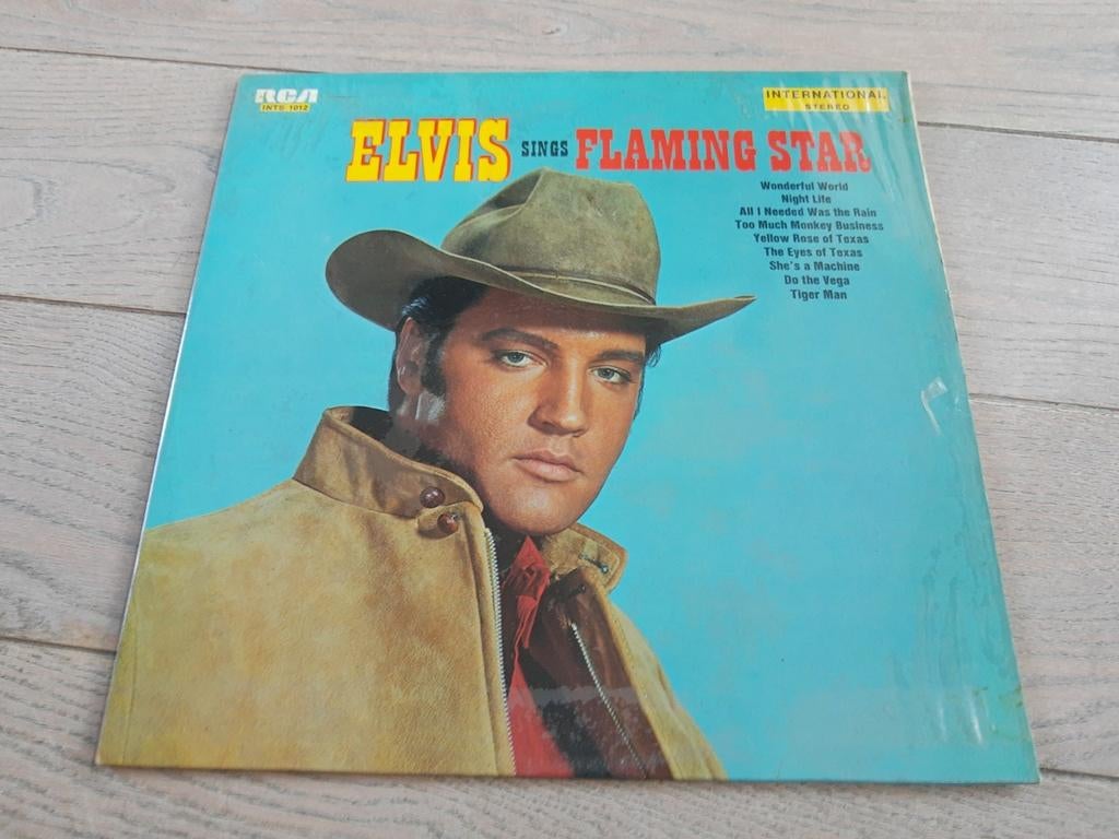 Lp : Elvis Presley - Flaming star, Cd's en Dvd's, Ophalen of Verzenden, Zo goed als nieuw