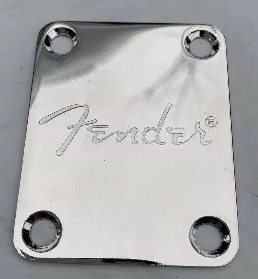Gegraveerde Neck Plate voor Fender Stratocaster & Telecaster, Ophalen of Verzenden, Elektrische gitaar