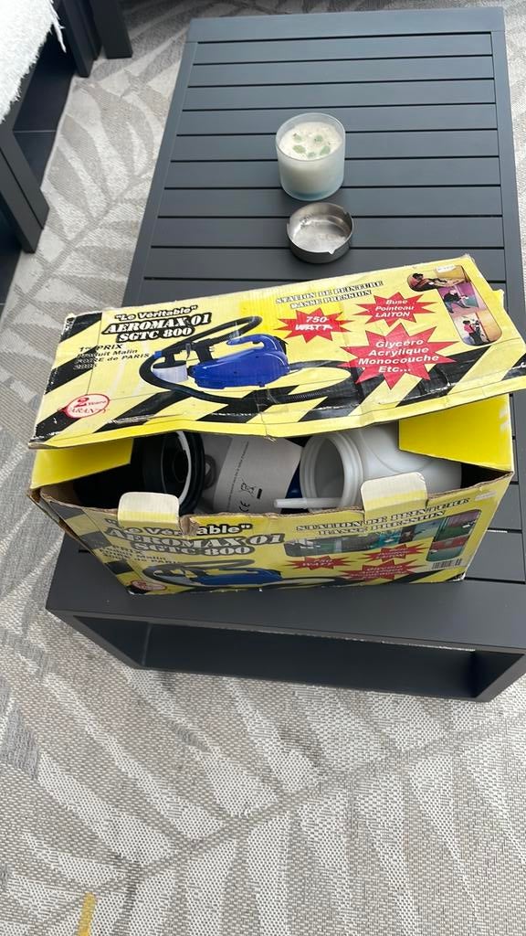 Spuitpistool te koop bijna nieuw een keer getest, Ophalen, Zo goed als nieuw