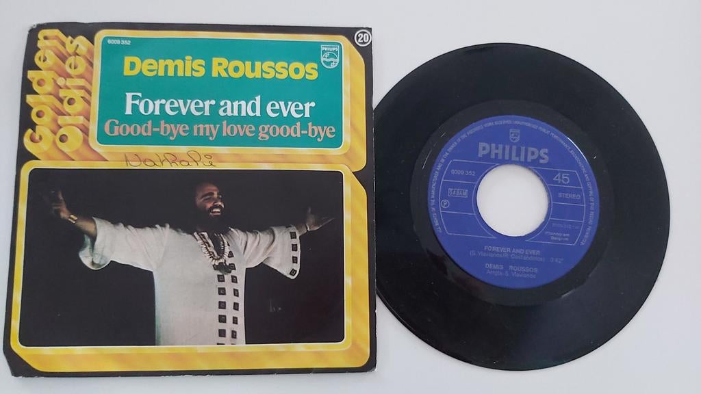 Demis Roussos  - Forever and ever, Good-bye my love good-bye, Enlèvement ou Envoi, Comme neuf