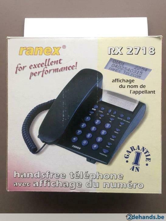 Telefoon - handsfree - met nummerweergave., Telecommunicatie, Telefooncentrales, Nieuw, Ophalen of Verzenden
