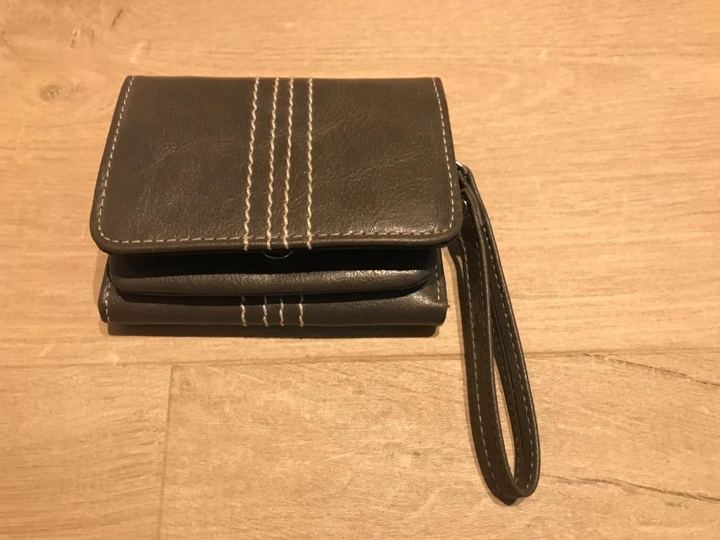 Portefeuille bruin voor munten, kaarten en biljetten met ext, Handtassen en Accessoires, Portemonnees, Ophalen of Verzenden, Zo goed als nieuw