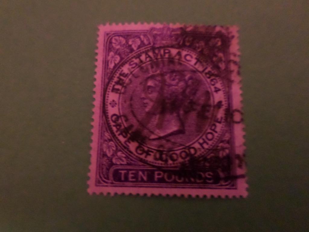 postzegel zuid-afrika the stamp act, Verzenden, Zuid-Afrika, Gestempeld