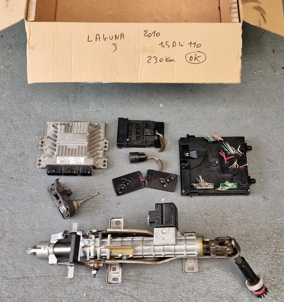 kit demarrage RENAULT LAGUNA 3 1.5 DCI 110 calculateur BSI, Ophalen, Renault
