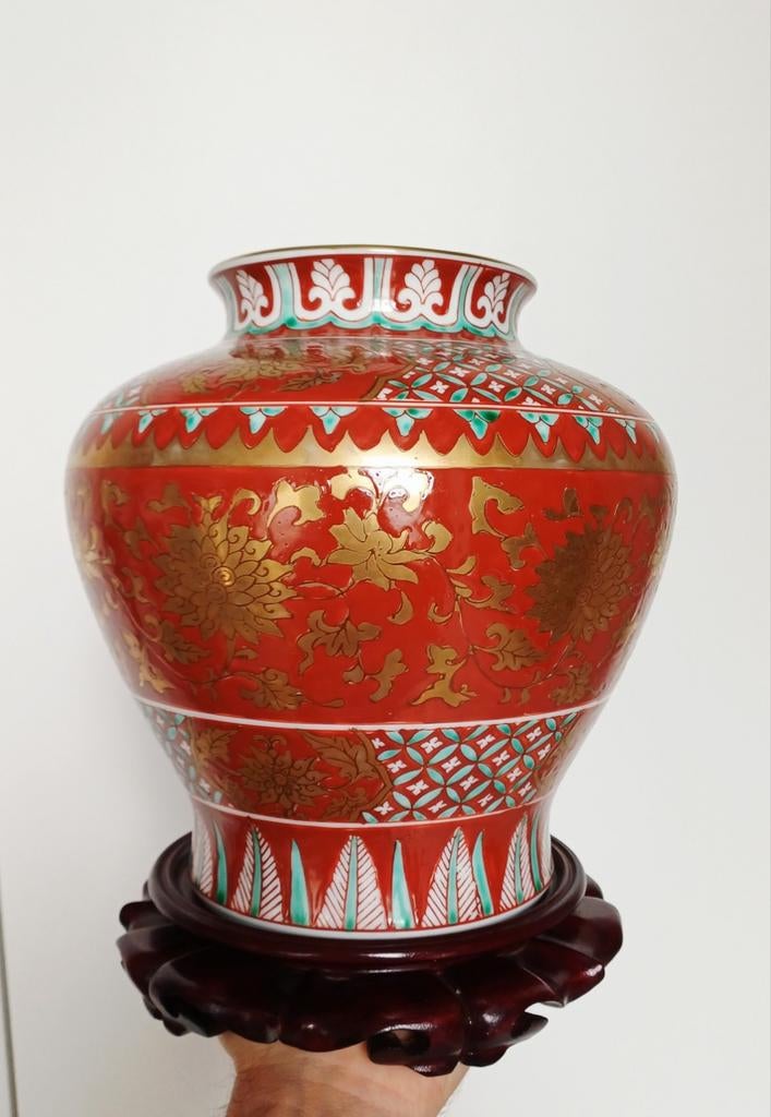 Vase japonais vintage, Enlèvement ou Envoi
