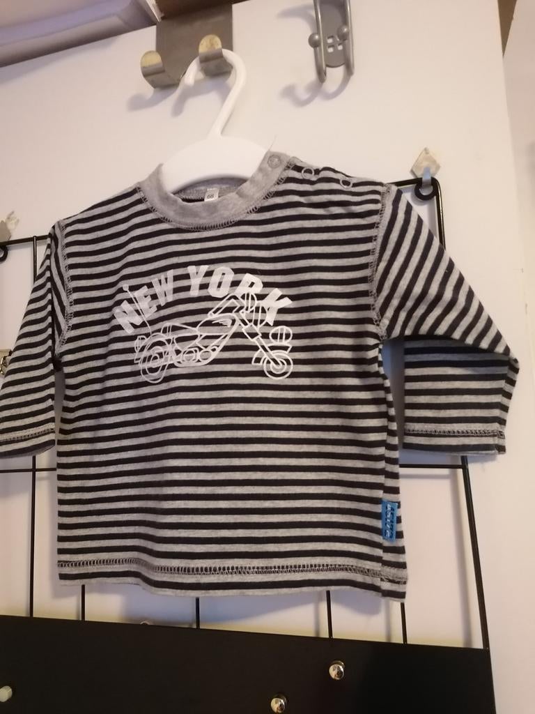 Longsleeve voor 6 maanden, Kinderen en Baby's, Babykleding | Maat 68, Zeeman, Gebruikt, Ophalen of Verzenden, Jongetje