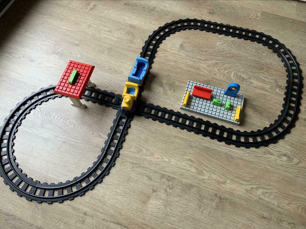 Playmobil treinset 1990, Kinderen en Baby's, Speelgoed | Playmobil, Ophalen of Verzenden, Zo goed als nieuw