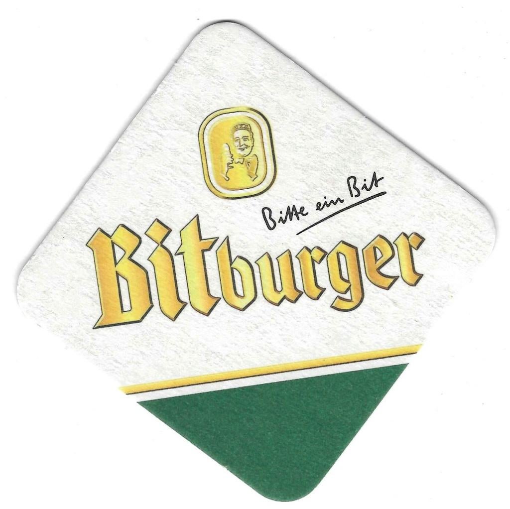 bierviltje 1st Bitburger 1, Verzamelen, Verzenden