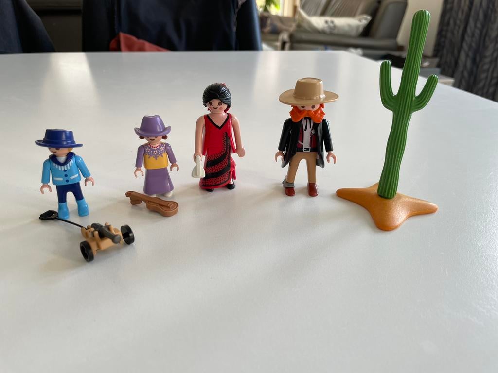 Playmobil cowboy en indianensets (lot), Kinderen en Baby's, Speelgoed | Playmobil, Ophalen of Verzenden, Zo goed als nieuw