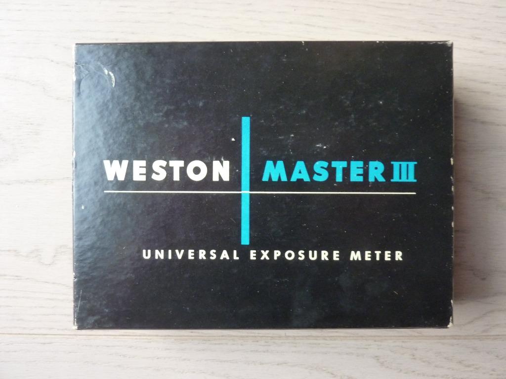 Universele lichtmeter WESTON MASTER III, Ophalen of Verzenden