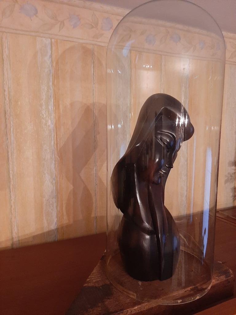 Antieke glazen stolp, Antiek en Kunst, Ophalen