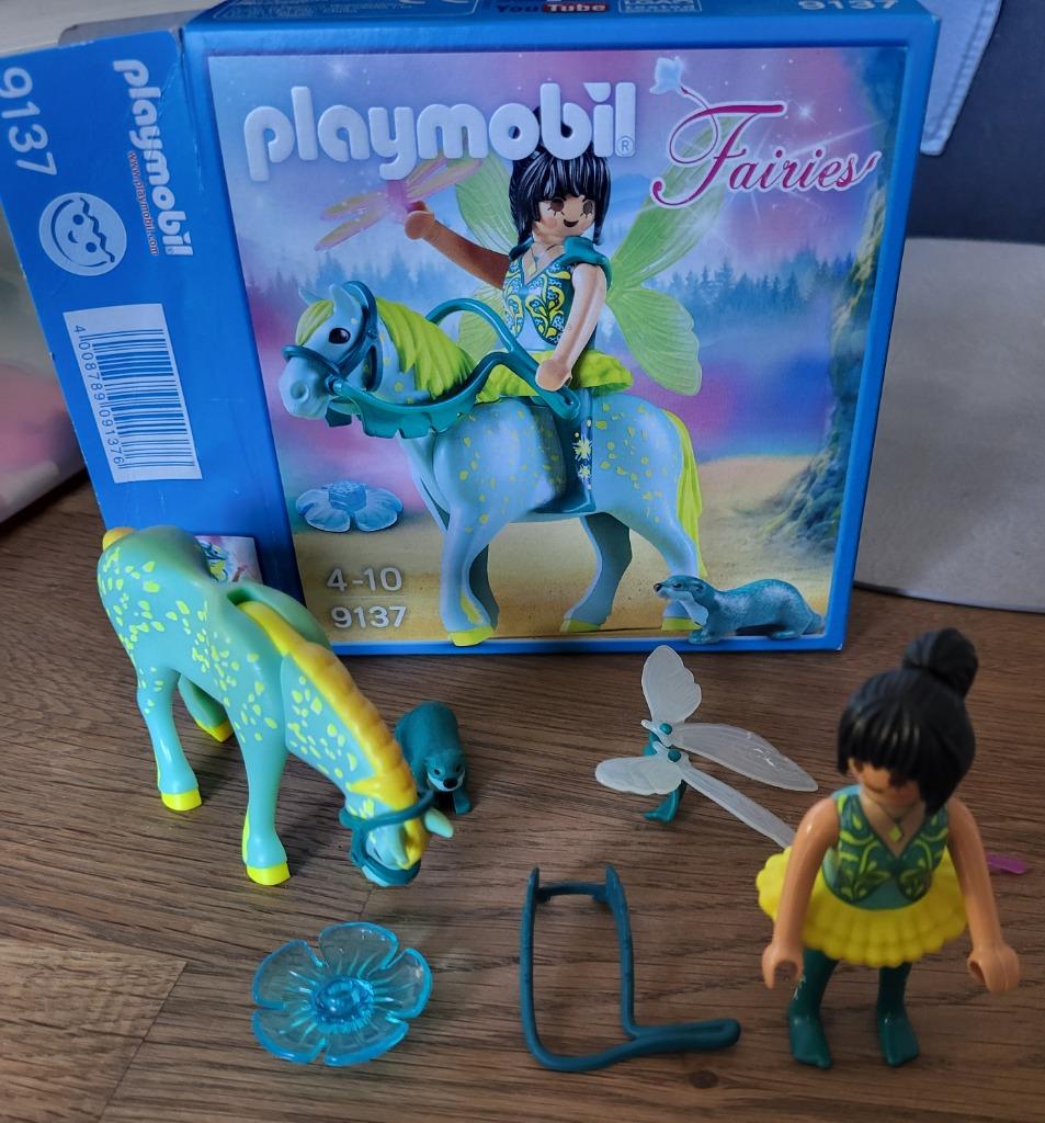 Fee met paard van playmobil, Kinderen en Baby's, Ophalen, Gebruikt, Complete set